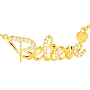 Mặt dây chuyền Believe (DKY432)